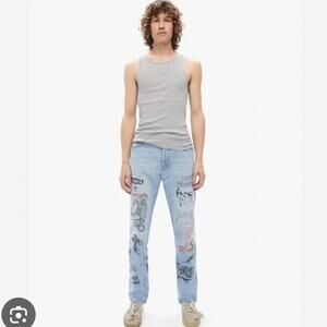 MOTHER The Chaser Jeans in Bloodshot Eyes Wash Size 30
